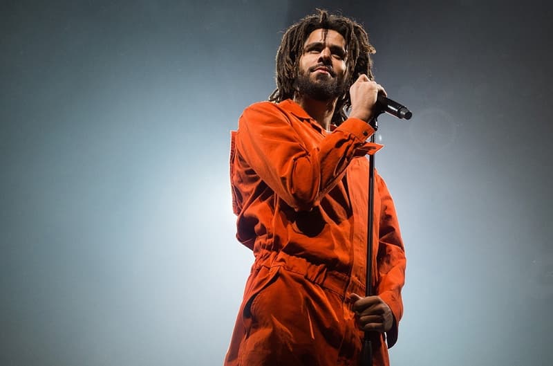 Portrait De J. Cole Sur Scène