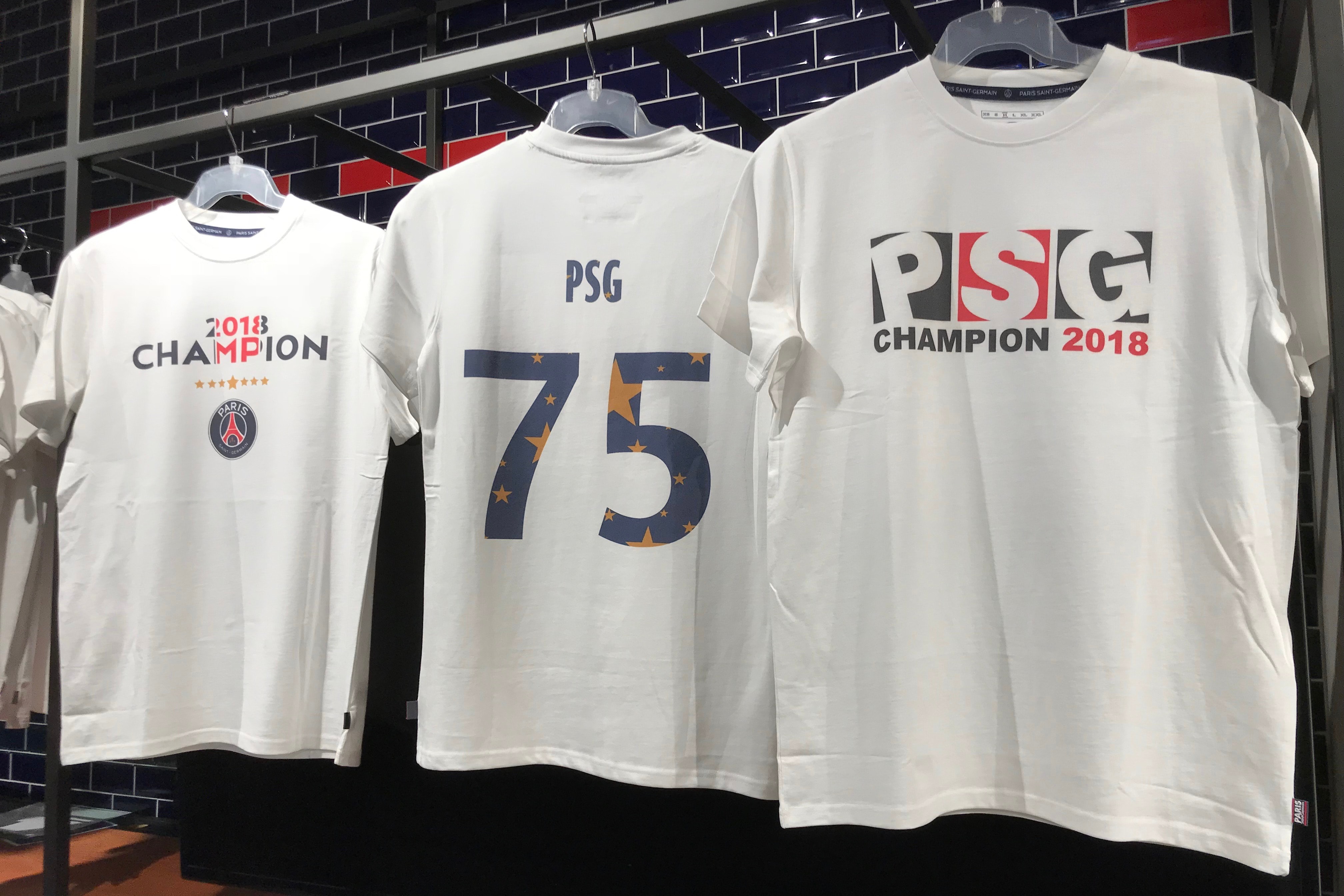 PSG, Champions, Tee-shirt