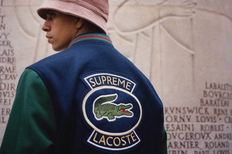 Supreme & Lacoste Reviennent Avec Une Nouvelle Collection Printemps 2018