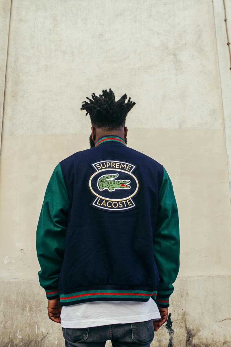 Photos De La Collaboration Supreme x Lacoste