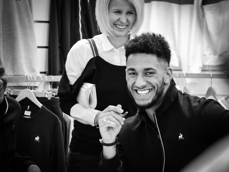 Photos De Tony Yoka x Le Coq Sportif