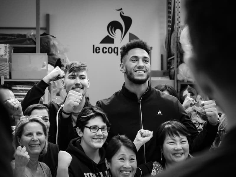 Photos De Tony Yoka x Le Coq Sportif