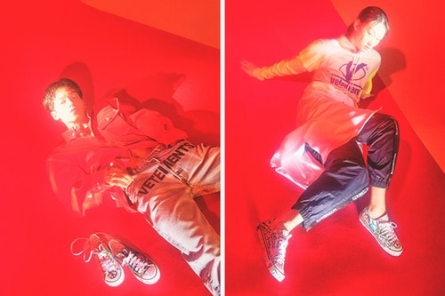 Jetez Un Œil À La Sneaker Vetements "Scribble Design"