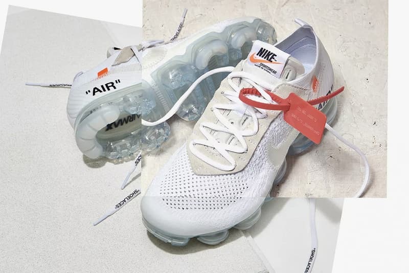 Nike Air VaporMax x Virgil Abloh Coloris Blanc