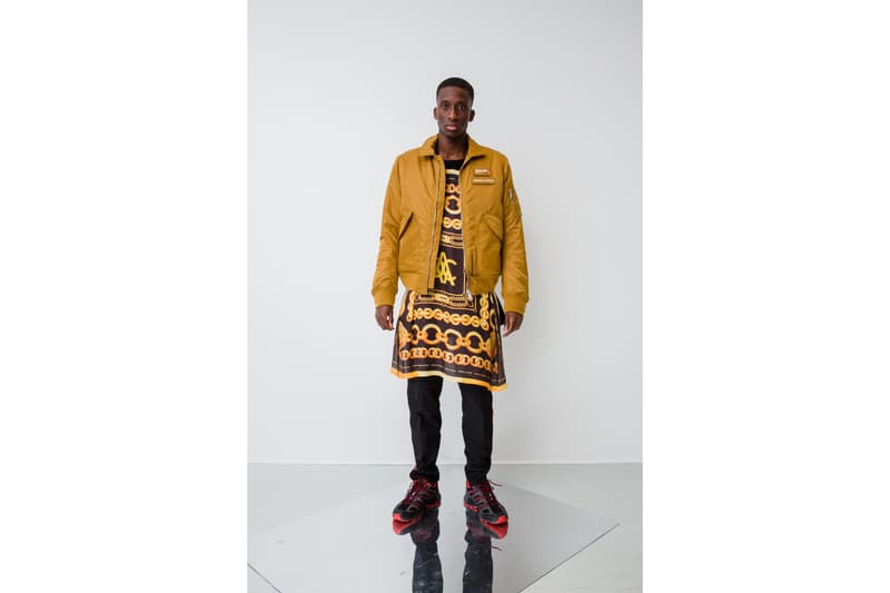 andrea crews, collection, automne, hiver, 2018, tartan, burberry