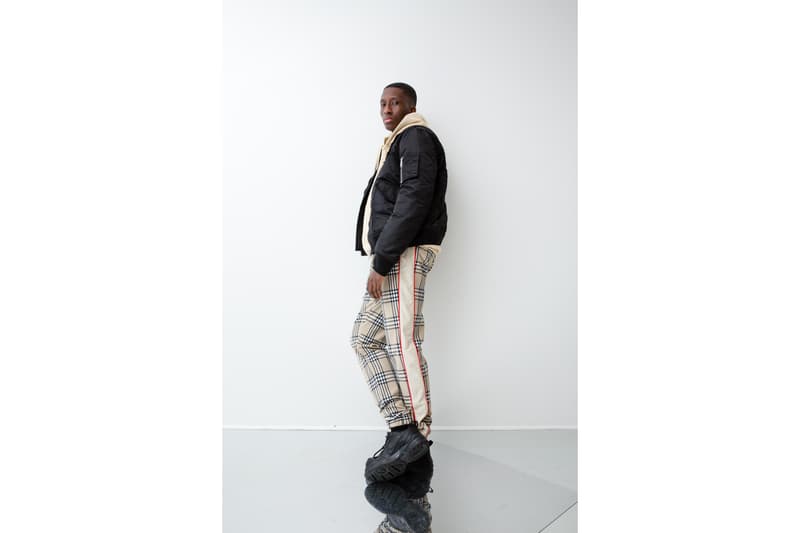 andrea crews, collection, automne, hiver, 2018, tartan, burberry