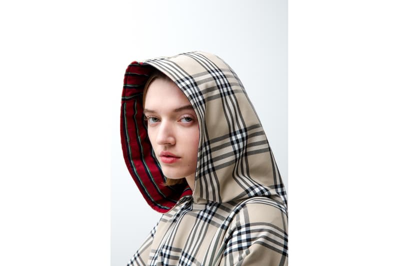 andrea crews, collection, automne, hiver, 2018, tartan, burberry