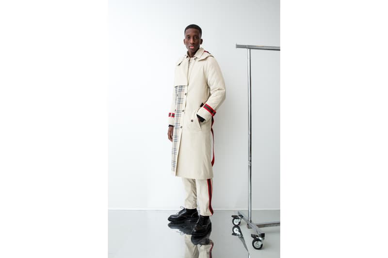 andrea crews, collection, automne, hiver, 2018, tartan, burberry
