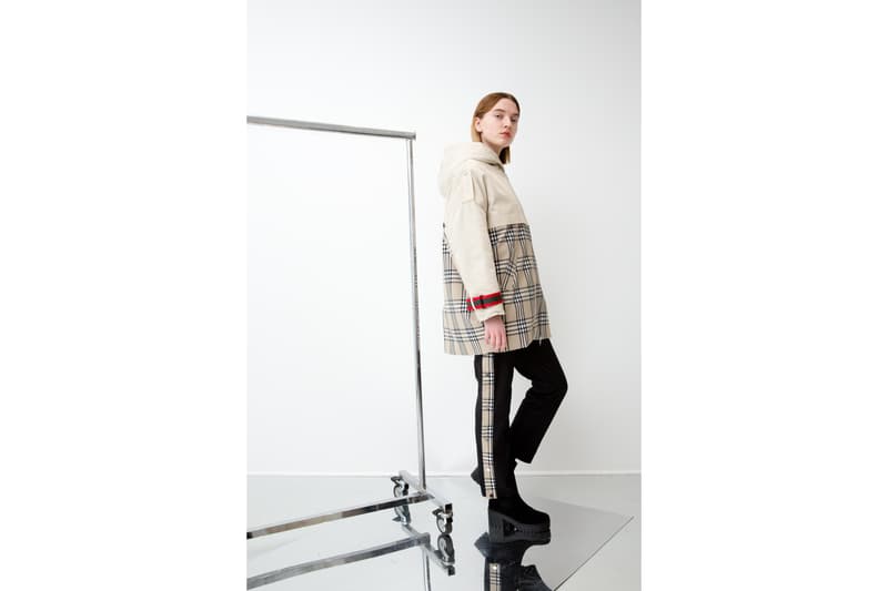 andrea crews, collection, automne, hiver, 2018, tartan, burberry