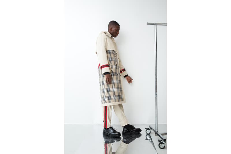 andrea crews, collection, automne, hiver, 2018, tartan, burberry