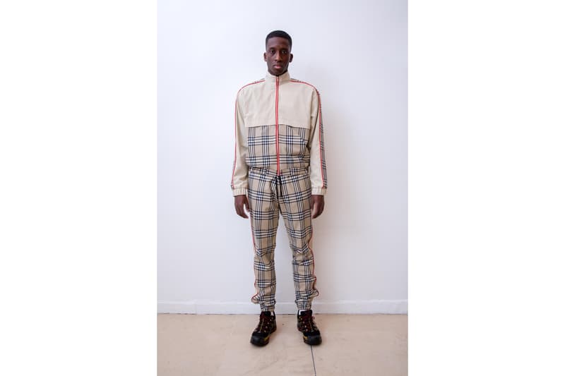 andrea crews, collection, automne, hiver, 2018, tartan, burberry