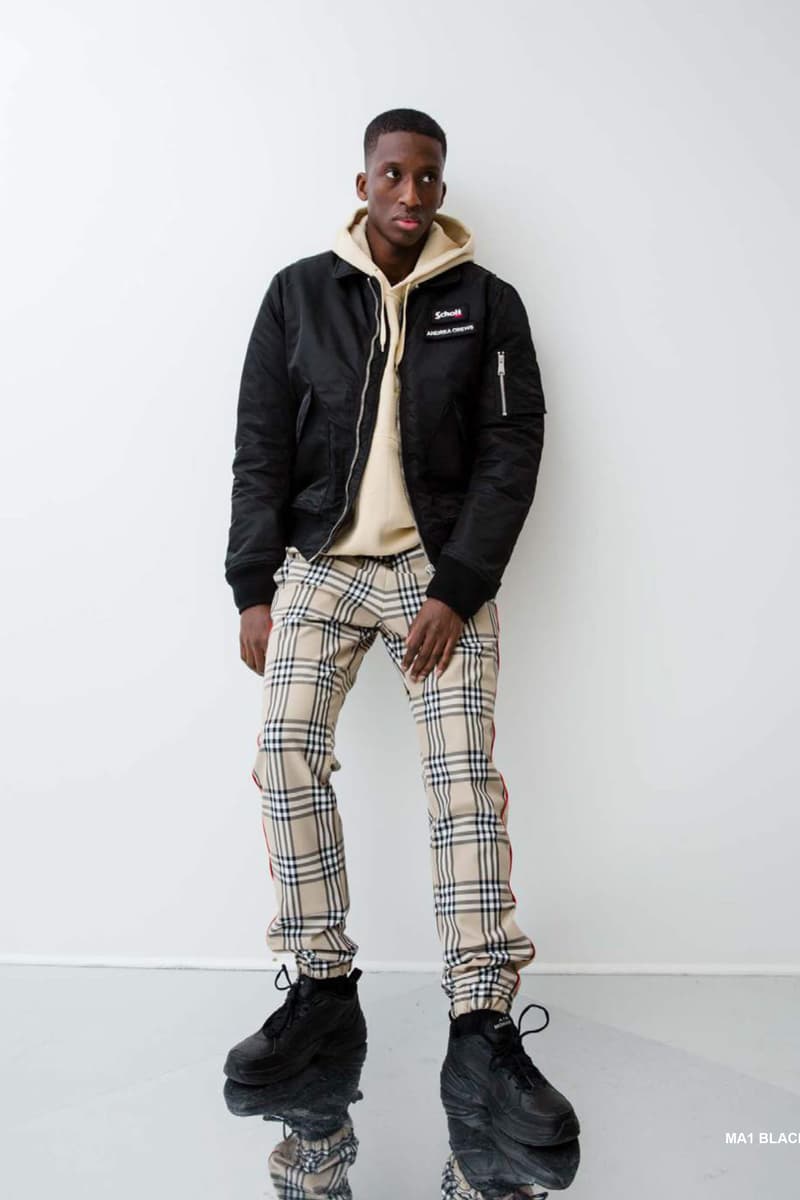 schott, nyc, andrea, crews, bomber, jacket