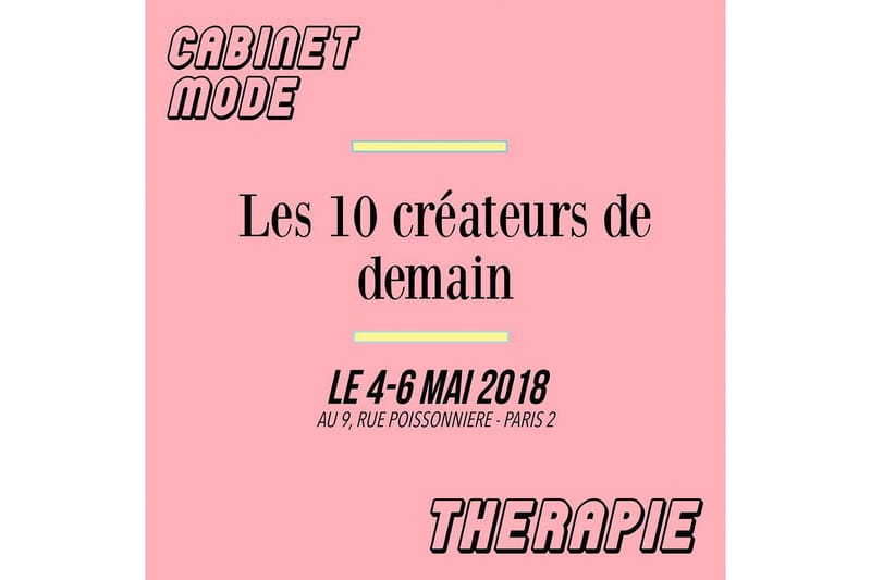 Cabinet Mode Thérapie Met À L'Honneur Les Jeunes Créateurs Avec Son Pop-Up Store
