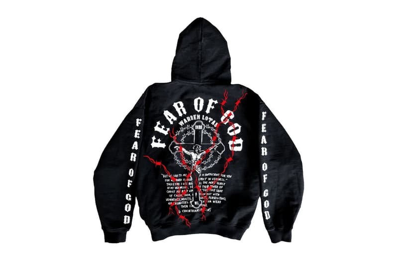 hoodies noir Fear Of God Warren Lotas