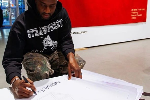 Des Posters Signés Par Virgil Abloh De Ses Prototypes IKEA A Gagner