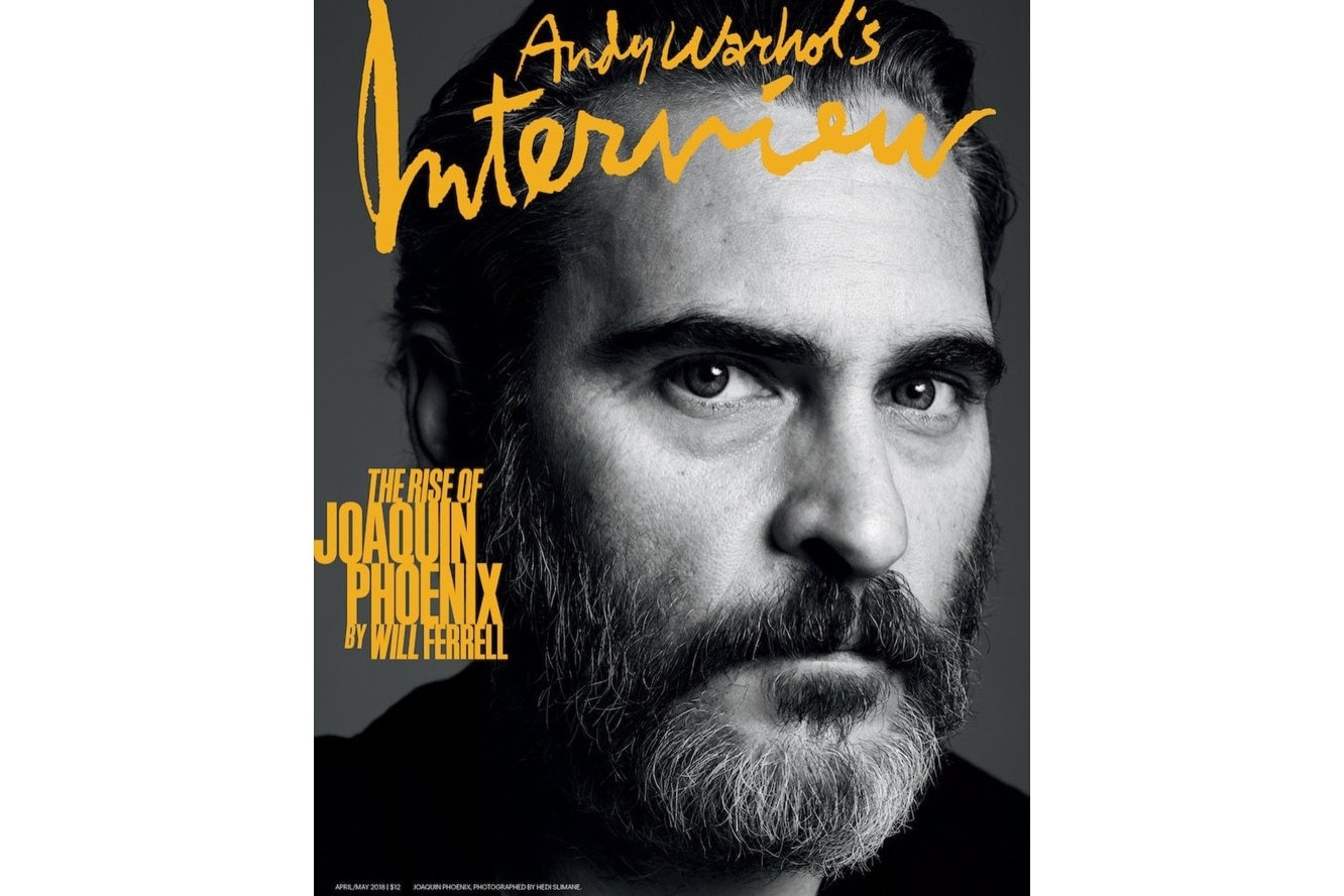 Magazine Interview Cover Joaquin Phoenix