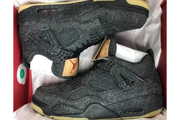 Un Nouveau Coloris "Black" De La Levi's x Air Jordan 4 Devrait Voir Le Jour
