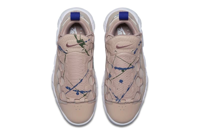 Nike Air Force One beige vert bleu