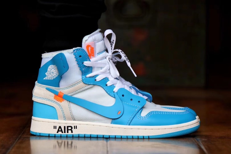 De Nouvelles Images De La Off-White™ x Air Jordan 1 "UNC"