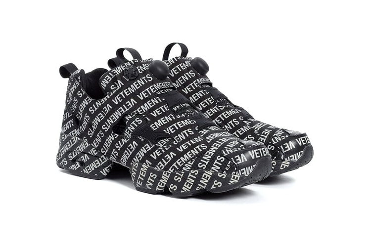 Vetements Et Reebok Sortent Deux Sneakers À L'Imprimé Monogramme
