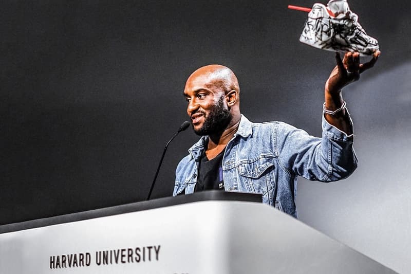Photo Virgil Abloh Harvard