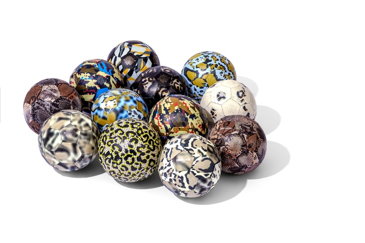 Roberto Cavalli Imaginent 11 Ballons De Football De Luxe Pour La Bonne Cause