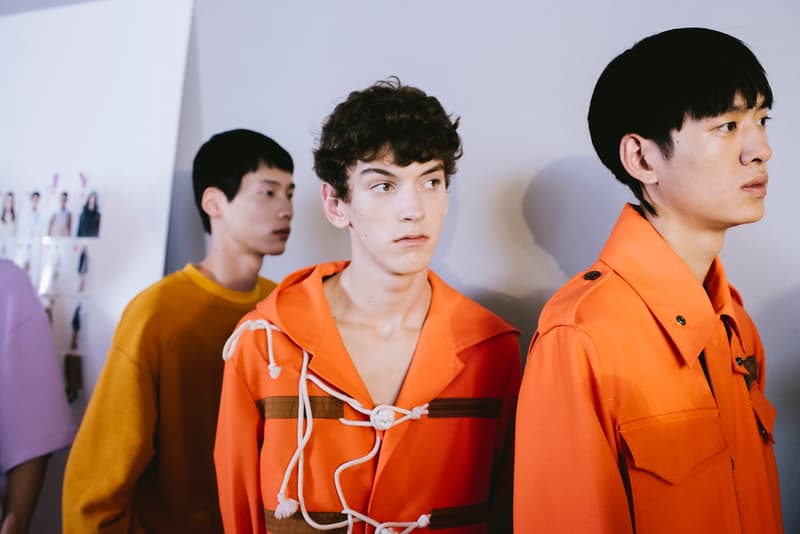 Photos Backstages Défilé Acne Studios Printemps/Été 2019