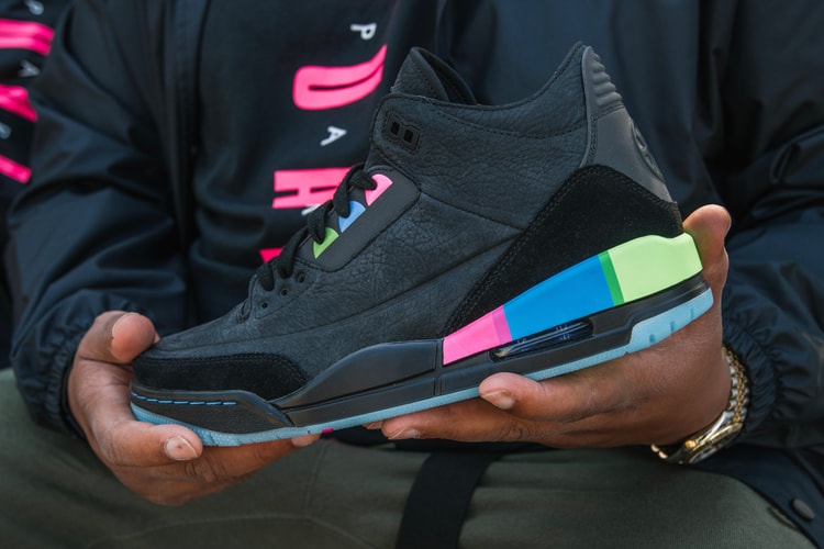 Un Nouvel Aperçu De La Air Jordan 3 Et Du Merch Exclusif Du Quai 54