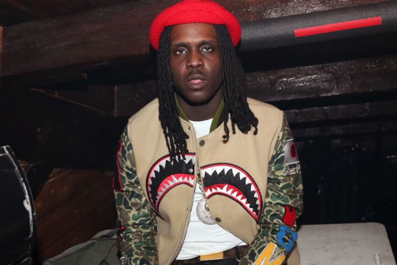 Chief Keep bape blouson rouge
