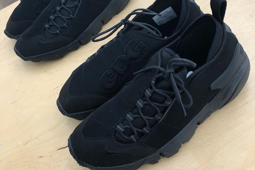 cdg x nike footscape