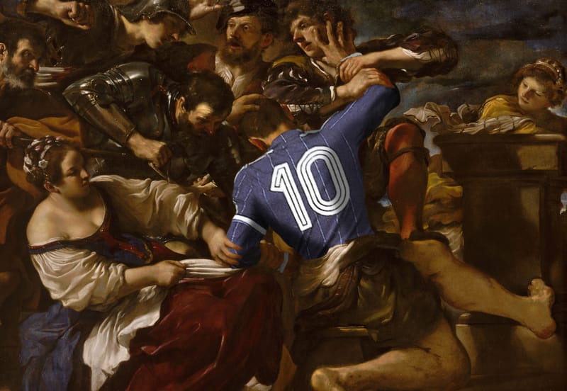 Le Football S'Incruste Dans Des Tableaux De Maîtres Lors D'Une Exposition Parisienne