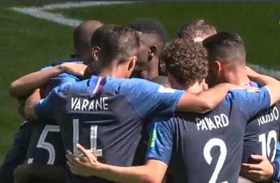 Griezmann, But, France, Australie, célébration