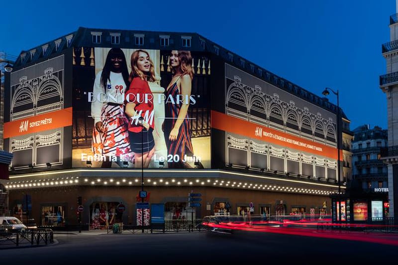 Le Plus Grand Magasin H&M De France Ouvre Ses Portes À Paris
