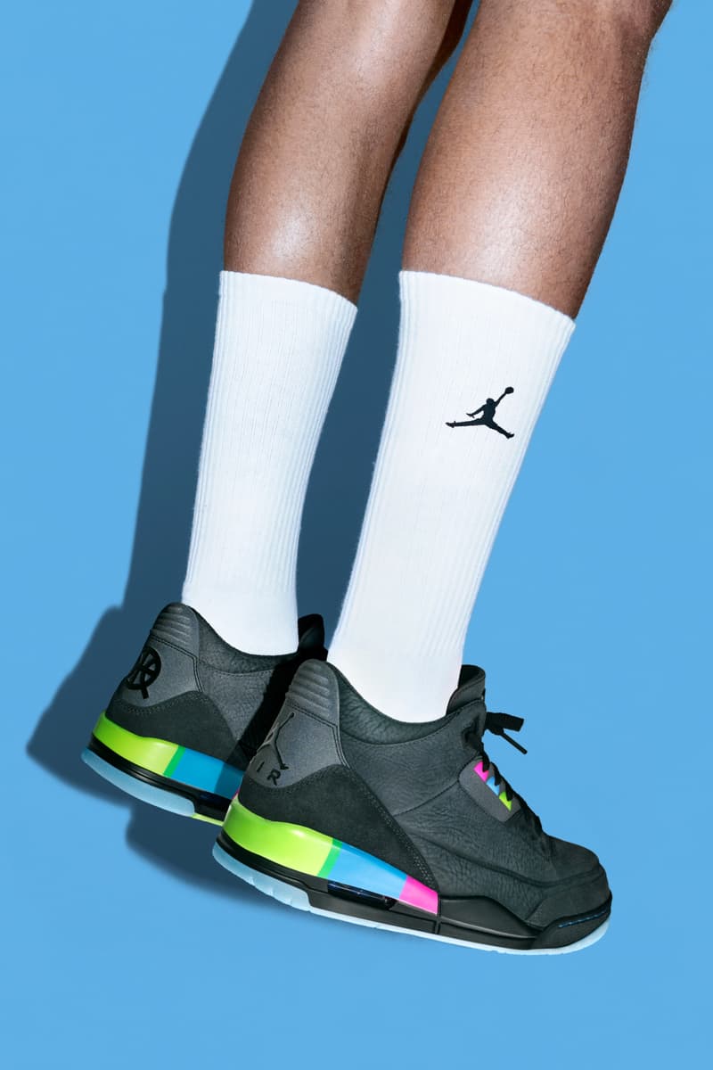 Photos Des Claquettes Jordan x Quai 54