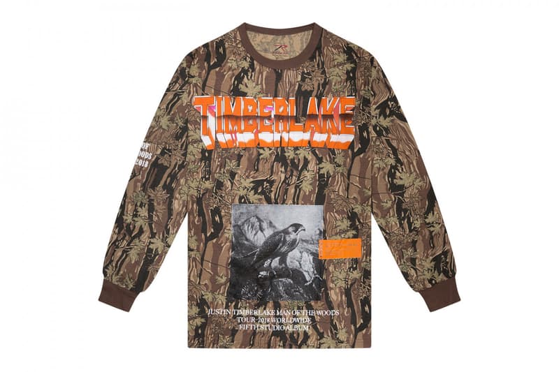 Justin Timberlake Man of the woods heron preston merch