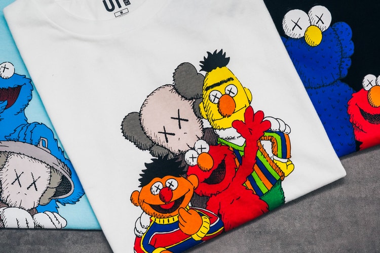 Jetez Un Œil De Plus Près À La Collection Capsule KAWS x Uniqlo UT "Sesame Street"