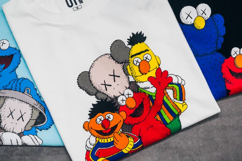 La Collection Capsule KAWS x Uniqlo UT " Sesame Street"