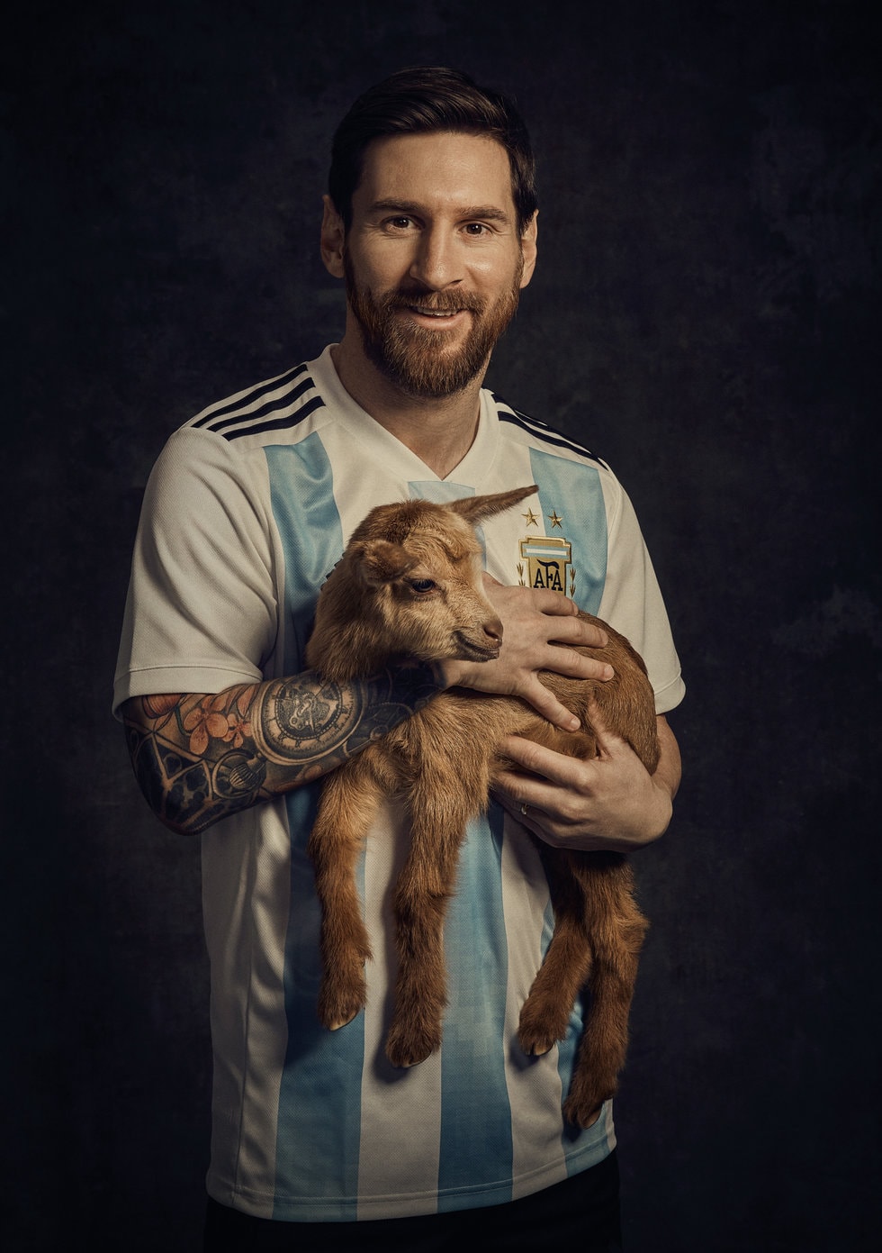 Portrait De Lionel Messi pour PAPER Magazine