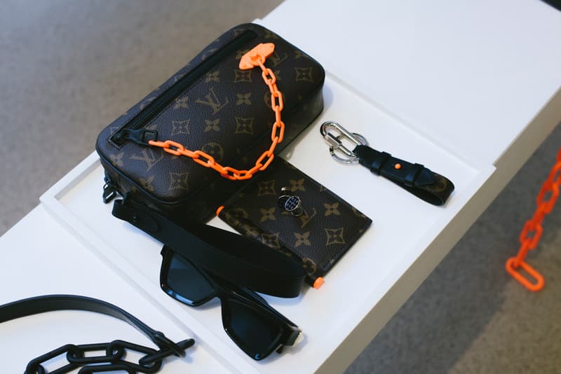 Virgil Abloh, Louis Vuitton, sac, basket, sneakers