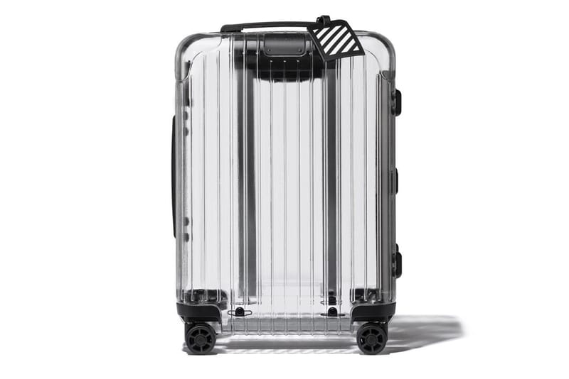 UPDATE : Off-White™ Et RIMOWA Remettent En Vente Leur Valise Transparente Dès Maintenant