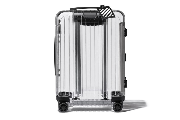 UPDATE : Off-White™ Et RIMOWA Remettent En Vente Leur Valise Transparente Dès Maintenant