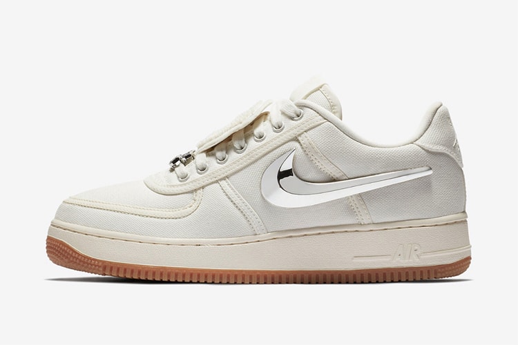 La Travis Scott x Nike Air Force 1 "Sail" A Enfin Une Date De Sortie