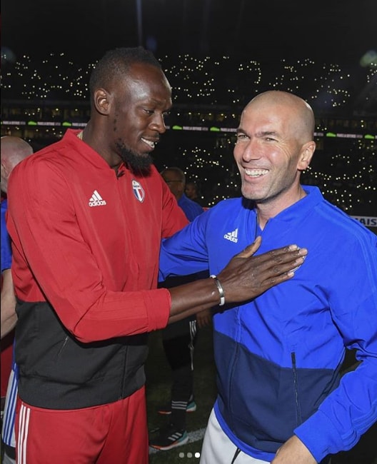 Usain Bolt, Zidane,