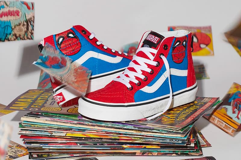 vans marvel collection