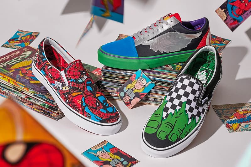 vans marvel collection