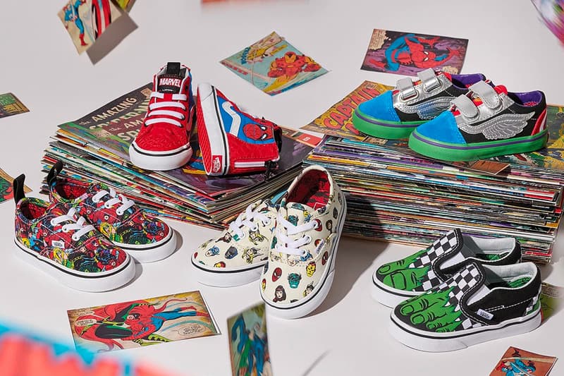 vans marvel collection