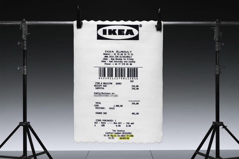 Virgil Abloh Et IKEA Révèlent Les Visuels Officiels De Leur Collaboration "MARKERAD"
