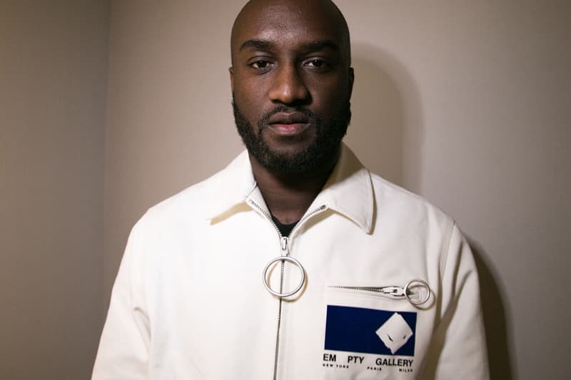 virgil, abloh, ssense, exposition, cutting, room, floor, montreal