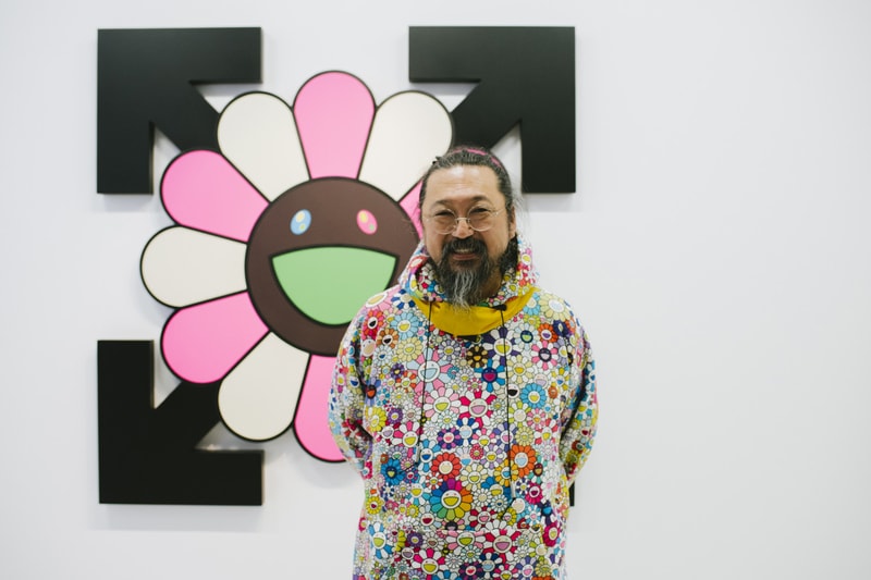 Takashi Murakami Virgil Abloh Exposition Galerie Gagosian