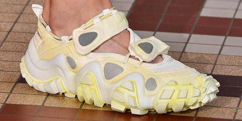 acne studios face sneakers